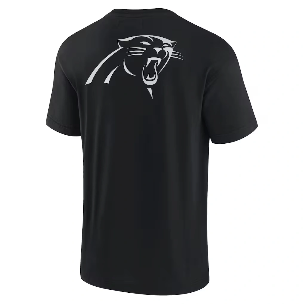 Unisex Carolina Panthers Fanatics Black Elements Super Soft Short Sleeve T-Shirt