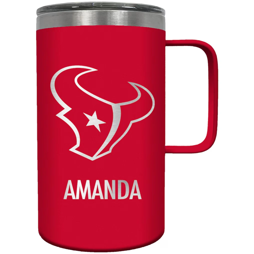 Houston Texans 18oz. Personalized Hustle Mug