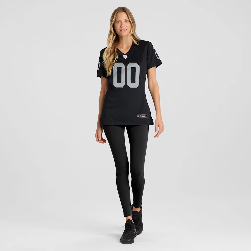 Women's Nike Black Las Vegas Raiders Custom Game Jersey