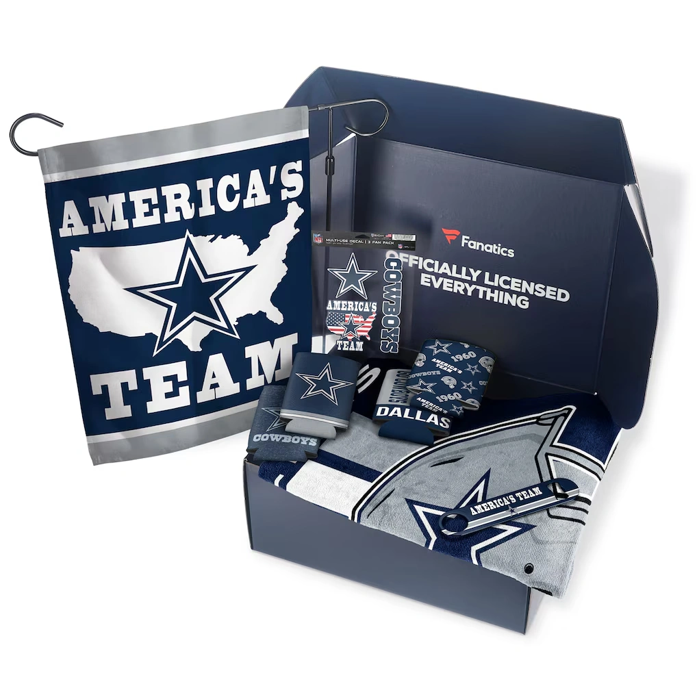 Fanatics Dallas Cowboys Tailgate Game Day Essentials Gift Box