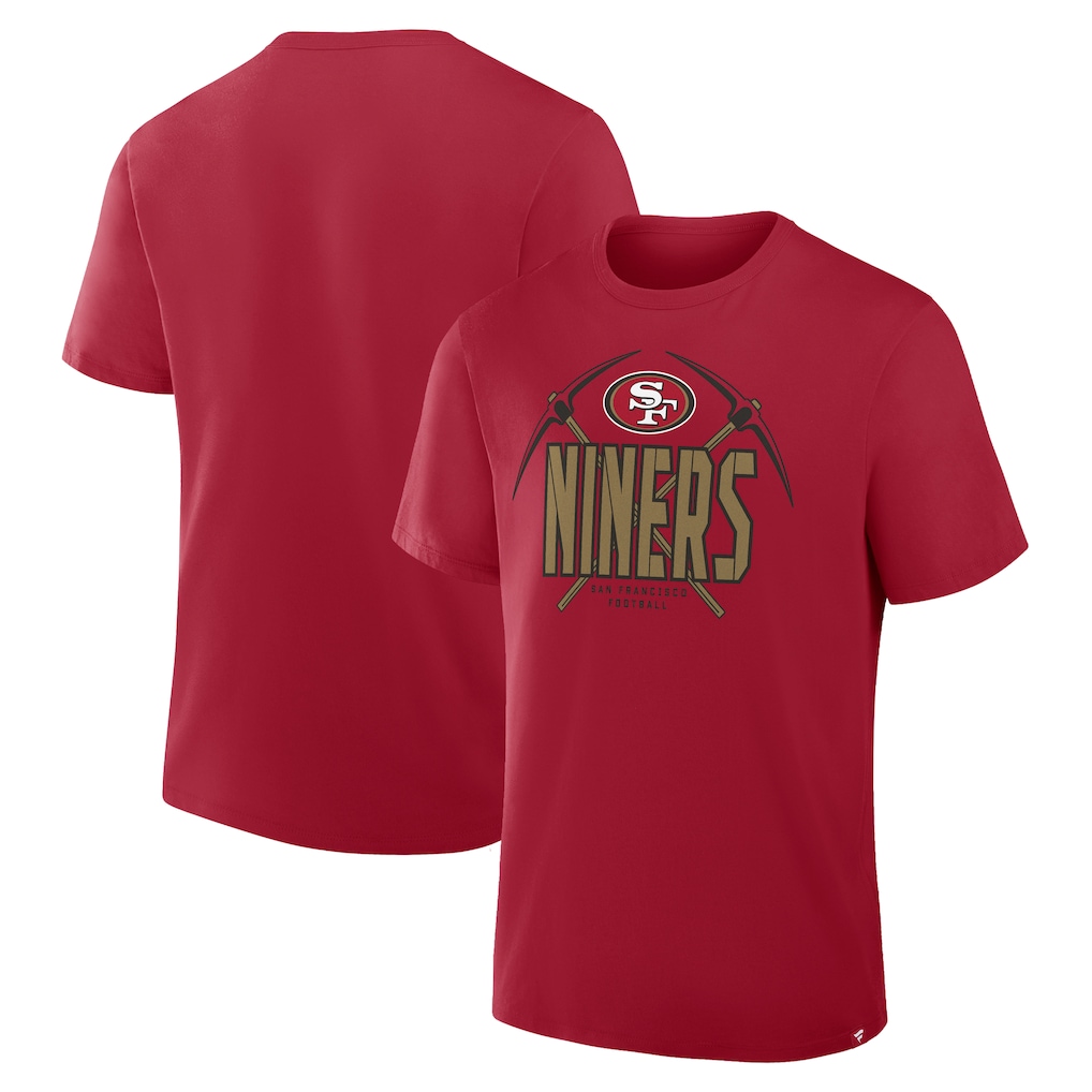Men's San Francisco 49ers Fanatics Scarlet Hometown True Favorite T-Shirt