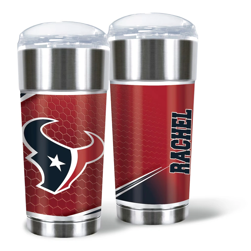 Houston Texans 24oz. Personalized Eagle Tumbler