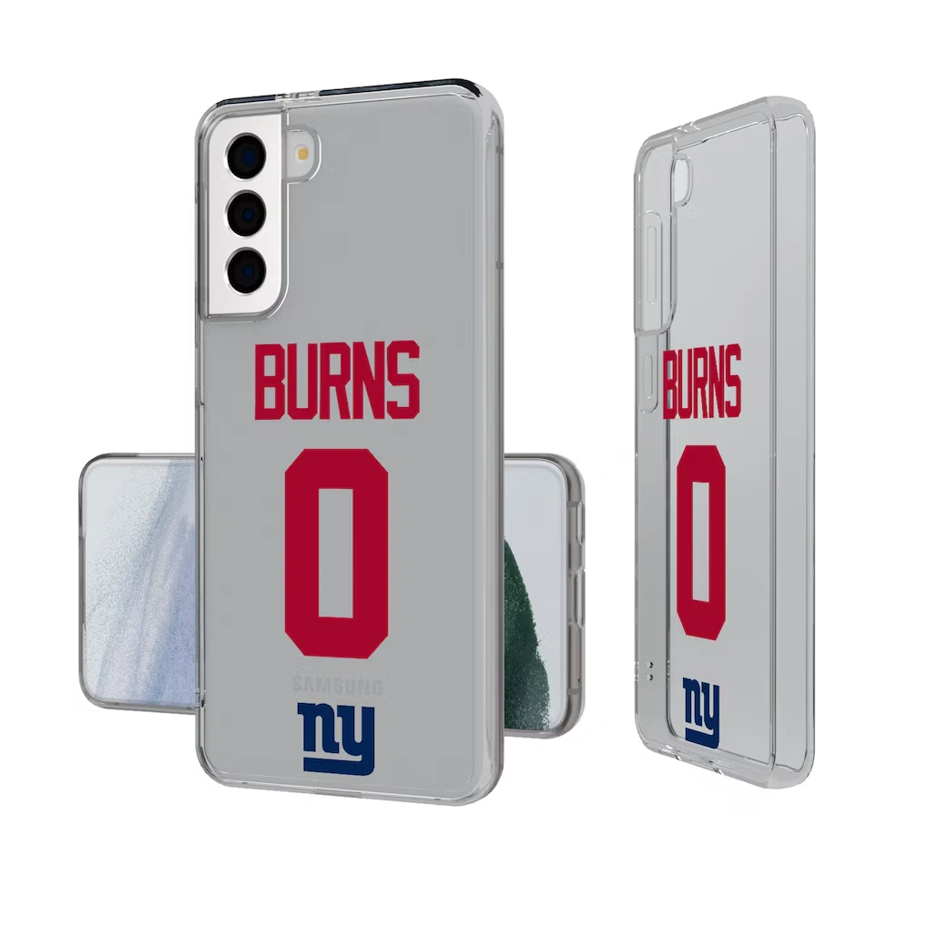 New York Giants Brian Burns Keyscaper Galaxy Clear Case