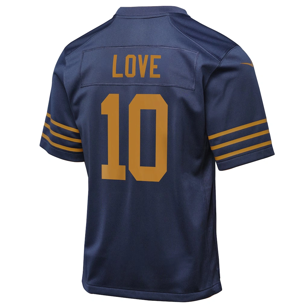 Youth Green Bay Packers Jordan Love Nike Navy The 1923 Classic Game Jersey 3 Youth Green Bay Packers Jordan Love Nike Navy The 1923 Classic Game Jersey