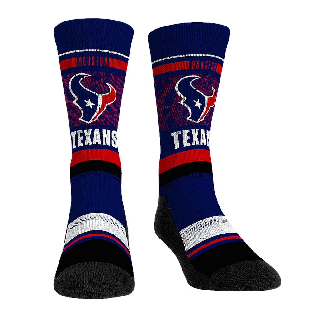 Unisex Houston Texans CJ Stroud Rock Em Socks 3-Pack Crew Sock Set