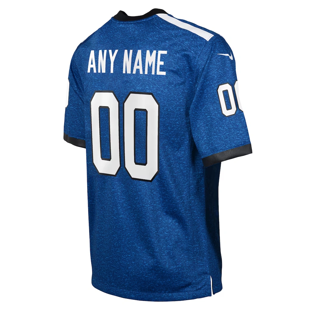 Youth Indianapolis Colts Nike Blue Indiana Nights Alternate Custom Game Jersey