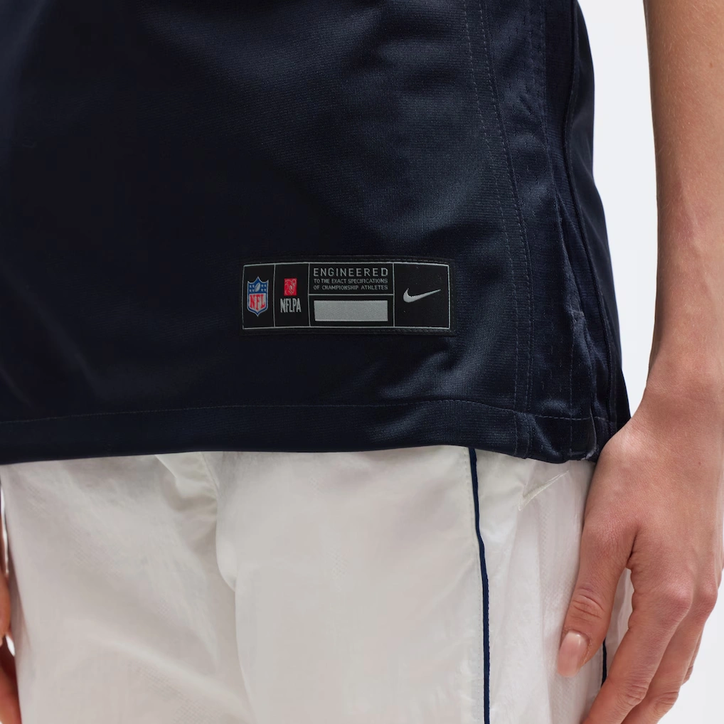 Women's Miami Dolphins Tyreek Hill Nike Pitch Blue 2025 Rivalries Collection Game Jersey