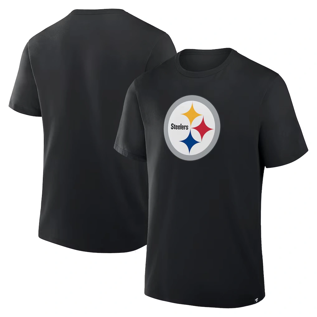 Men's Pittsburgh Steelers Fanatics Black Field Goal Legacy T-Shirt