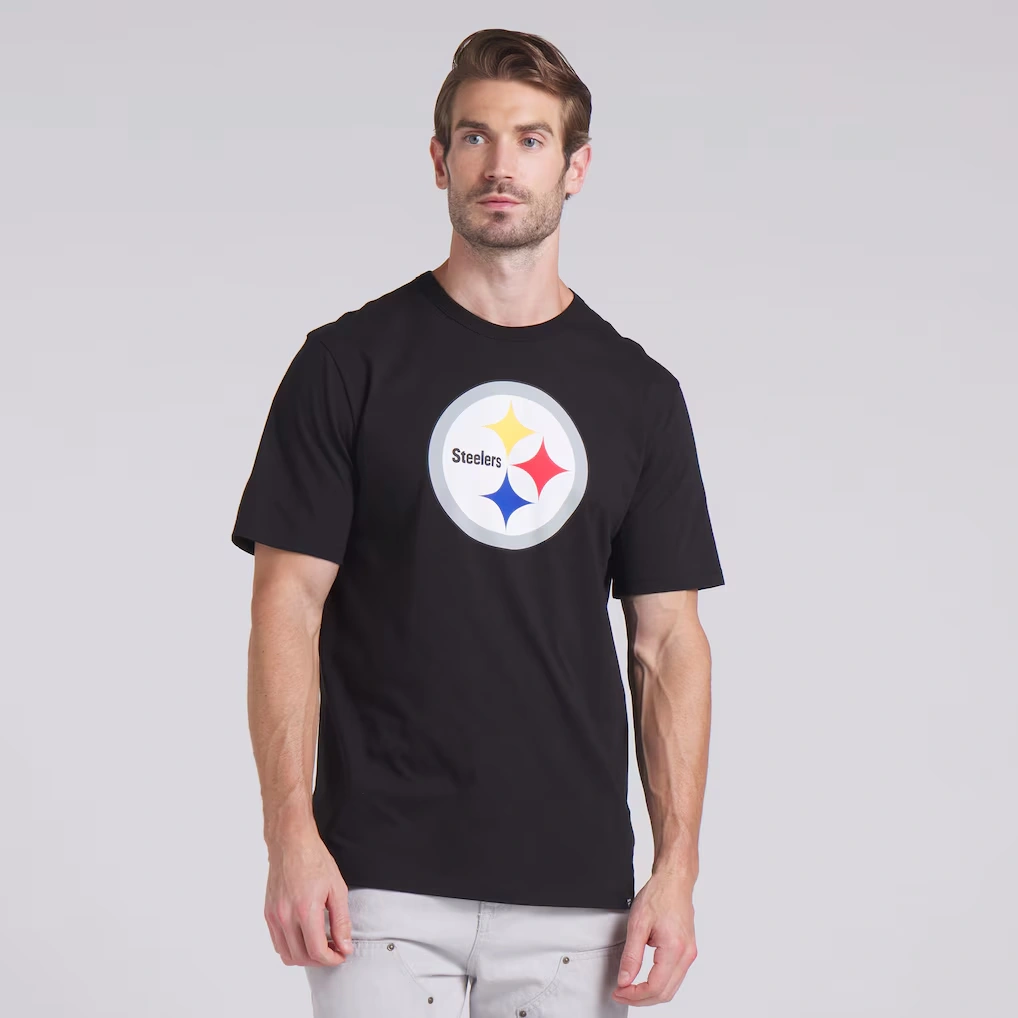 Men's Pittsburgh Steelers Fanatics Black Field Goal Legacy T-Shirt