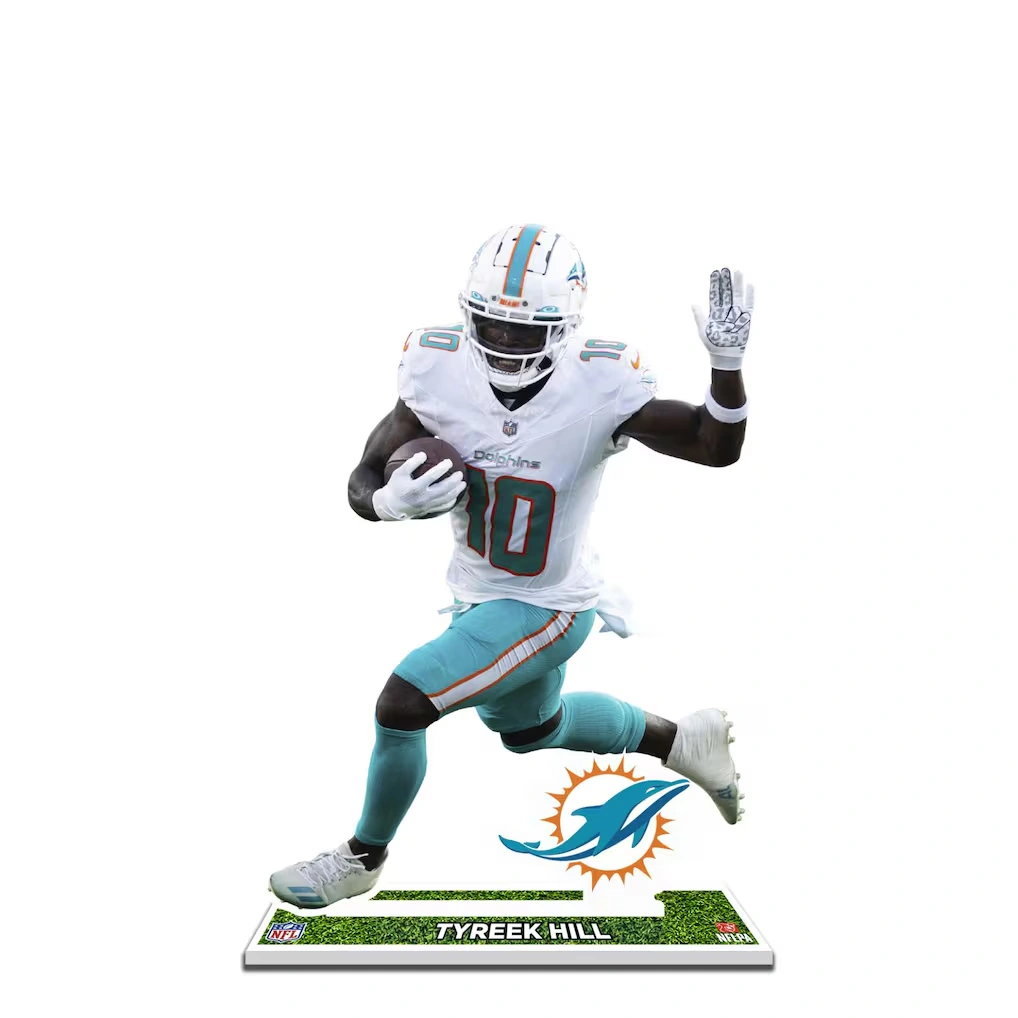 Tyreek Hill Miami Dolphins 12'' Player Standee Desktop Display