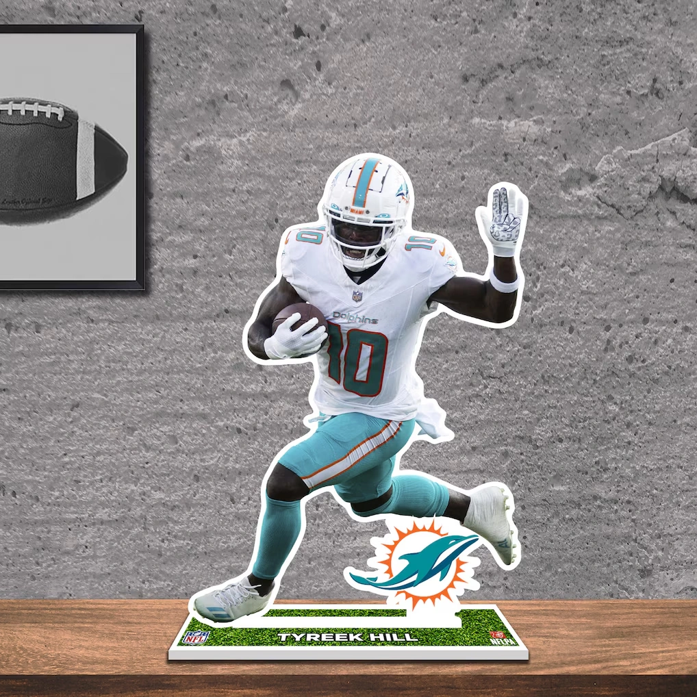 Tyreek Hill Miami Dolphins 12'' Player Standee Desktop Display