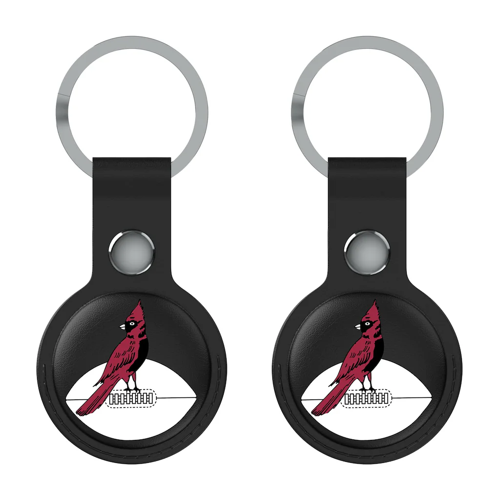 Chicago Cardinals Keyscaper Black Two-Pack AirTag Holders