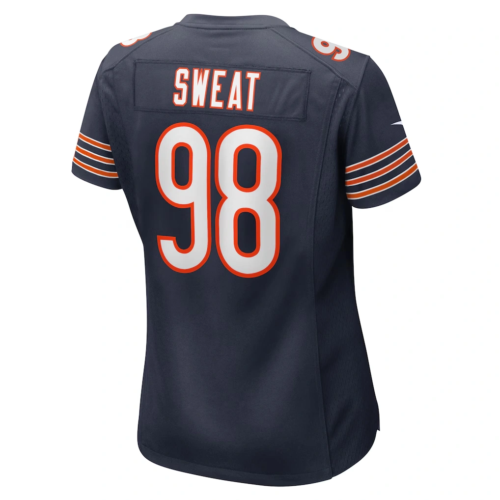 Women's Chicago Bears Montez Sweat Nike Navy Game Jersey