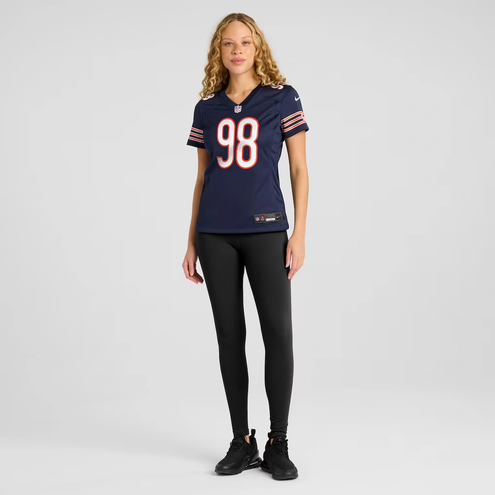 Women's Chicago Bears Montez Sweat Nike Navy Game Jersey