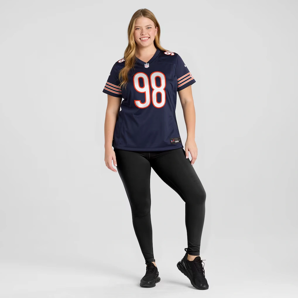Women's Chicago Bears Montez Sweat Nike Navy Game Jersey