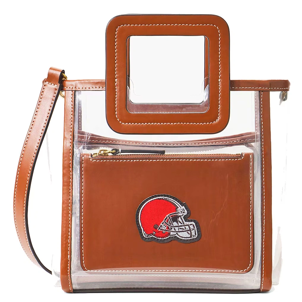 Women's Cleveland Browns STAUD Clear Mini Shirley Bag