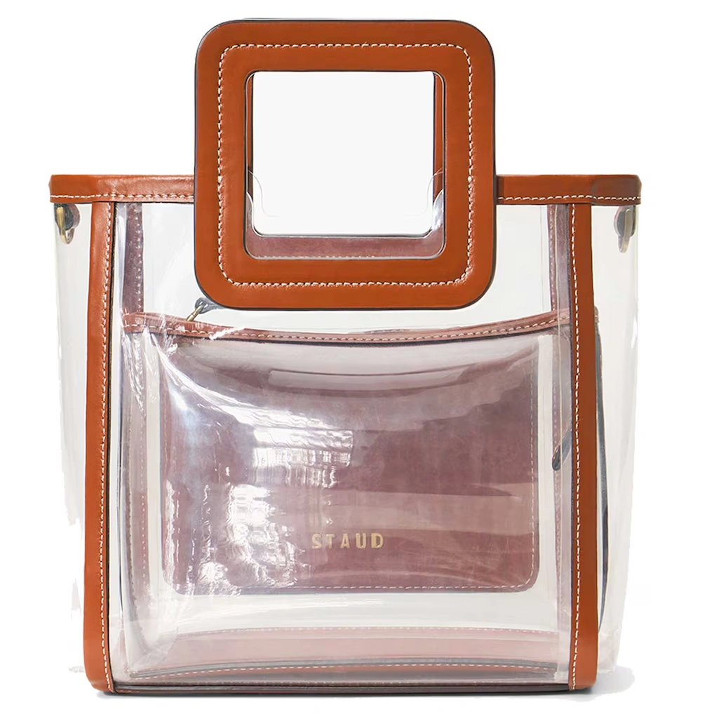 Women's Cleveland Browns STAUD Clear Mini Shirley Bag