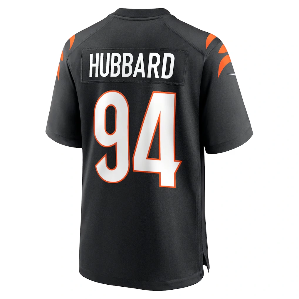 Men's Cincinnati Bengals Sam Hubbard Nike Black Game Jersey