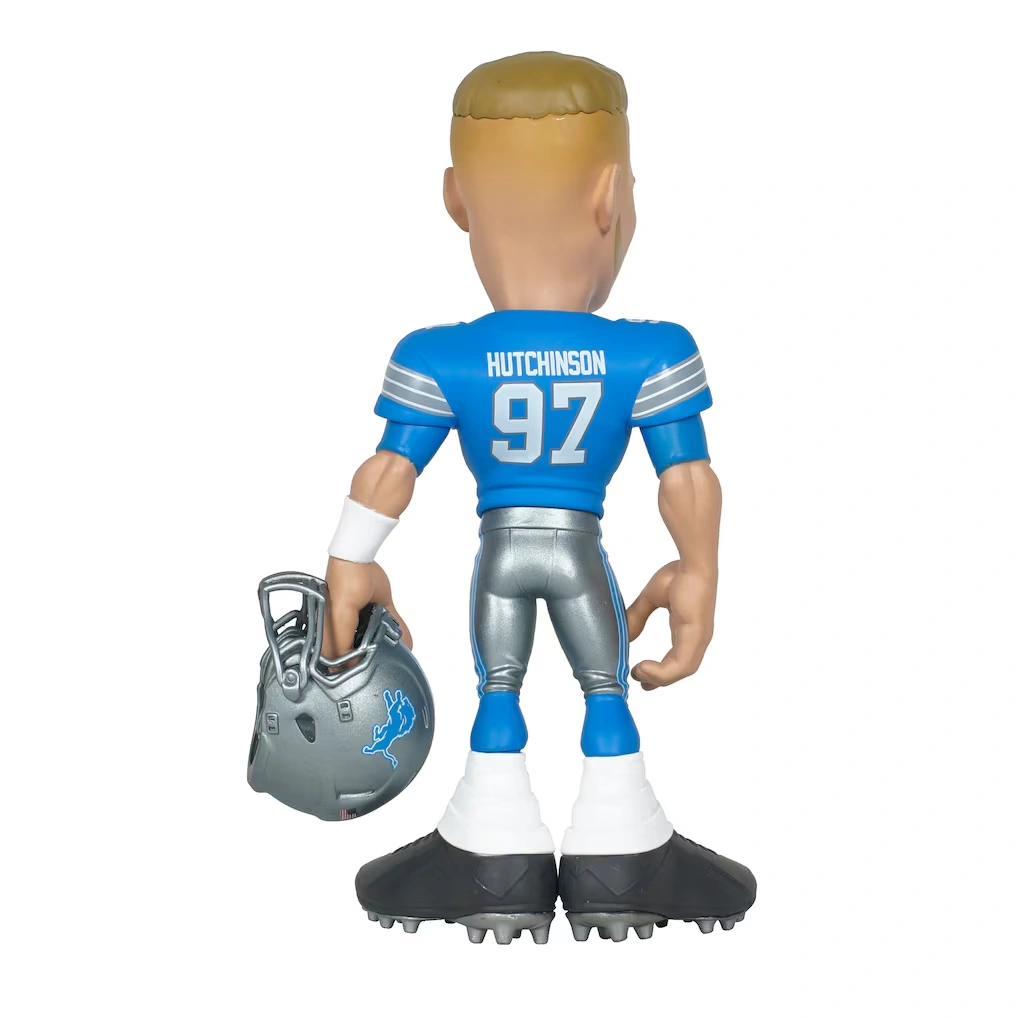 Aidan Hutchinson Detroit Lions Series 5 GameChanger 6" Vinyl Figurine - Look for Rare Solid Color Variants