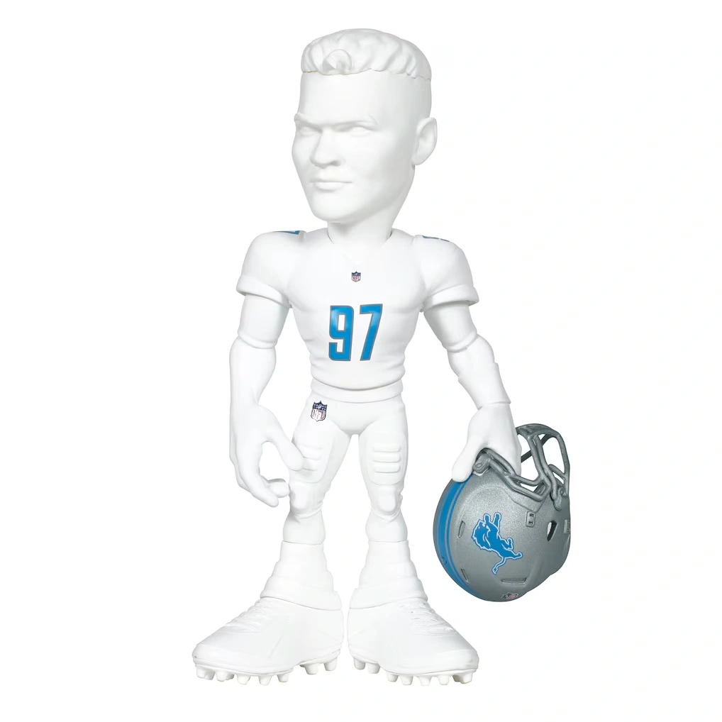 Aidan Hutchinson Detroit Lions Series 5 GameChanger 6" Vinyl Figurine - Look for Rare Solid Color Variants