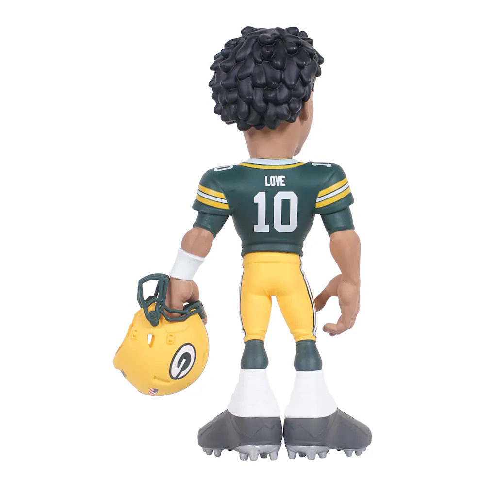 Jordan Love Green Bay Packers Series 5 GameChanger 6" Vinyl Figurine - Look for Rare Solid Color Variants