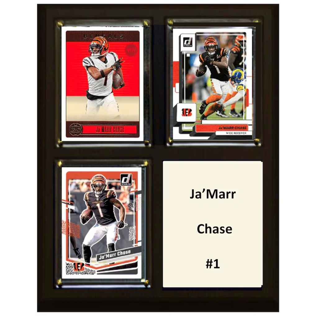Cincinnati Bengals Ja'Marr Chase 2024 8'' x 10'' Plaque