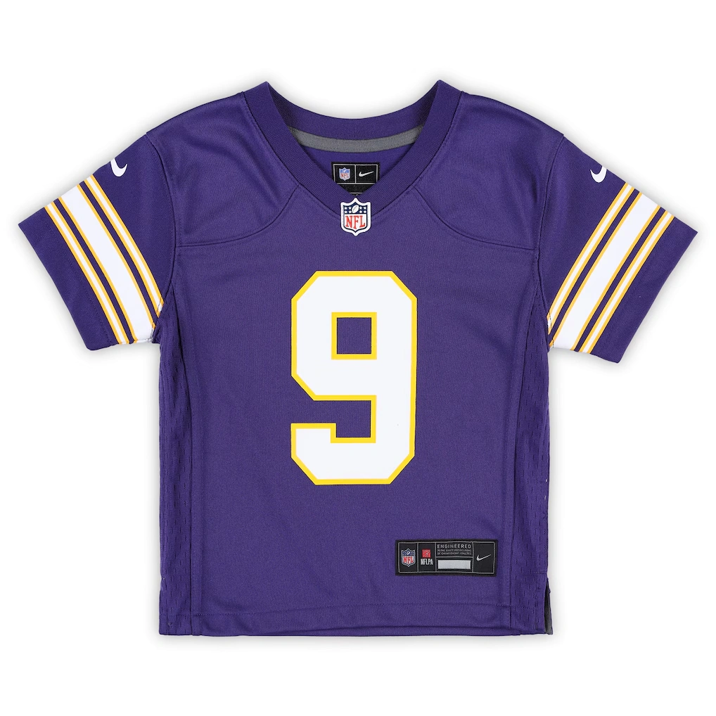Toddler Minnesota Vikings J.J. McCarthy Nike Purple Classic Player Game Jersey