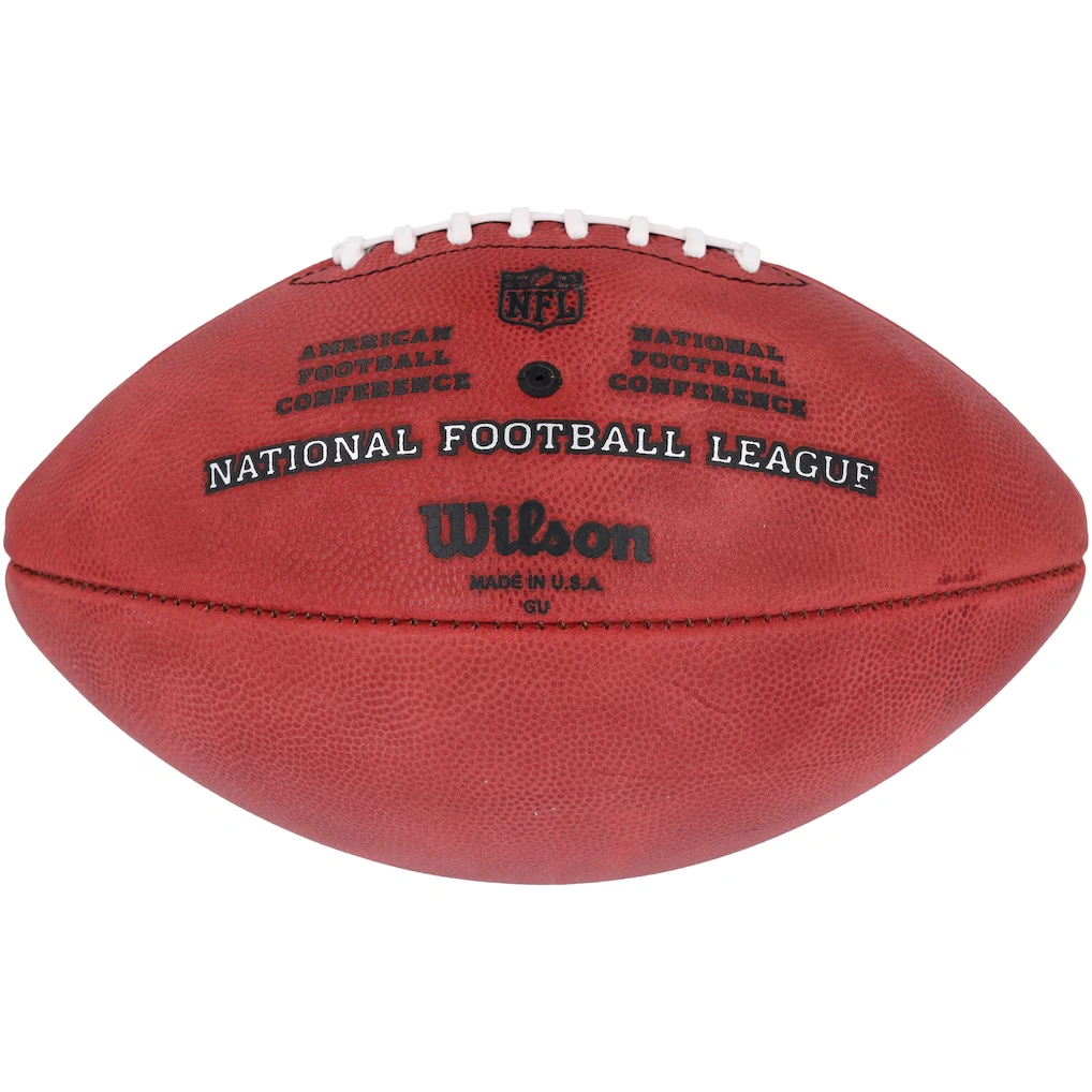 Malik Nabers New York Giants Autographed Fanatics Authentic Wilson Duke Full Color Football