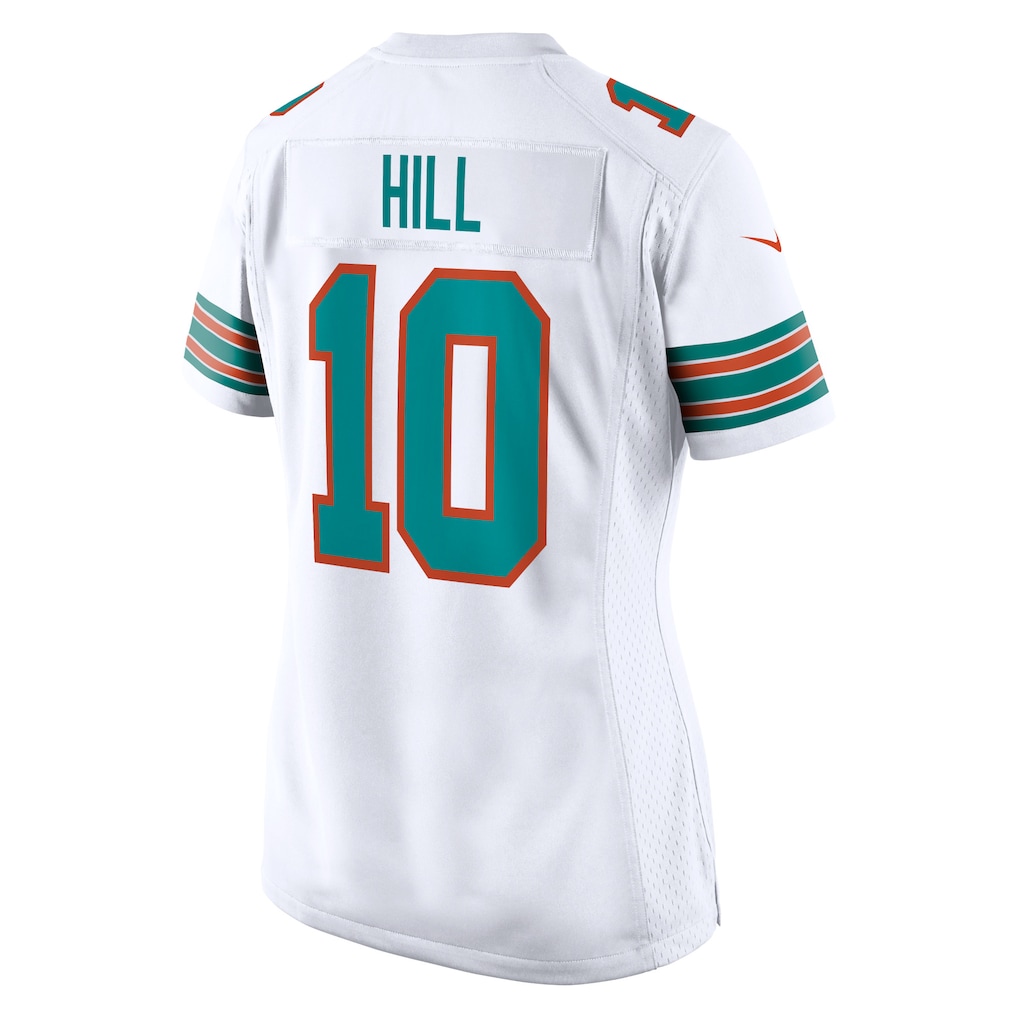 Women's Miami Dolphins Tyreek Hill Nike White Game Jersey
