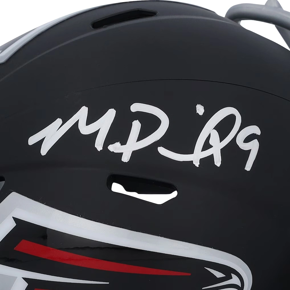 Michael Penix Jr. Atlanta Falcons Autographed Fanatics Authentic Riddell Speed Mini Helmet