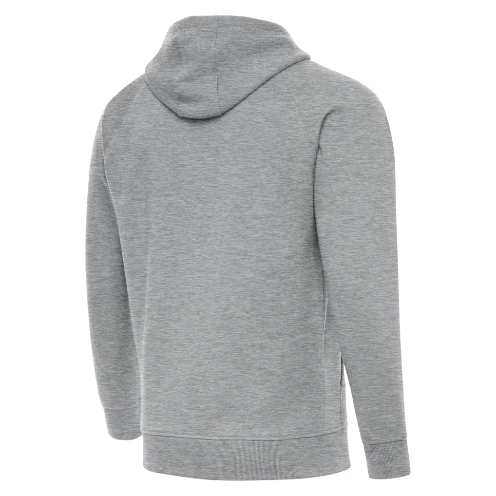 Men's Dallas Cowboys Antigua Heather Gray Victory Pullover Hoodie