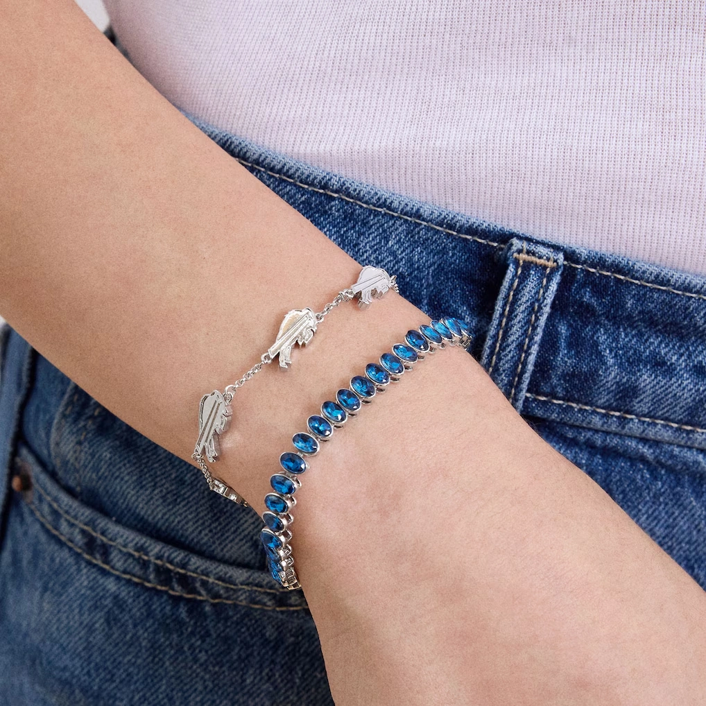 Buffalo Bills BaubleBar Set of Two Tennis Bracelets