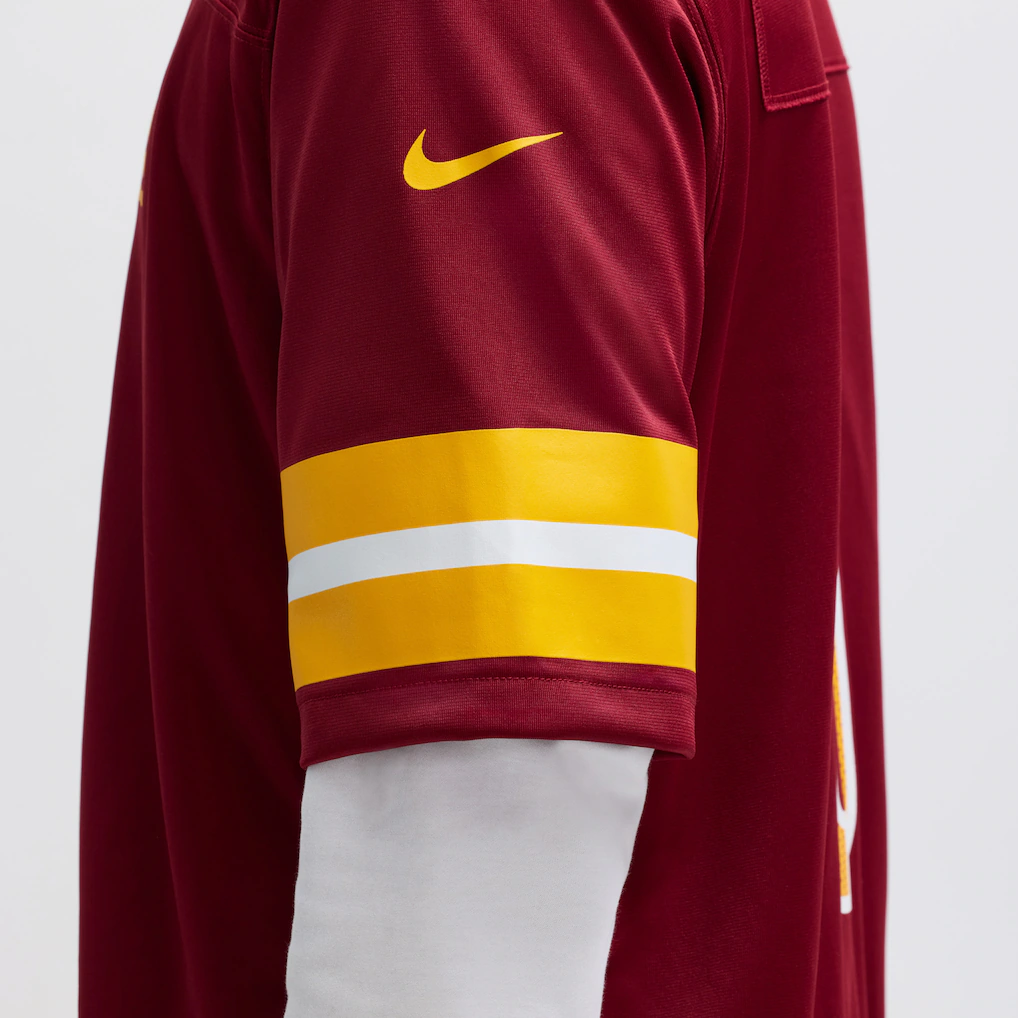 Men's Washington Commanders Jayden Daniels Nike Burgundy Player Game Jersey