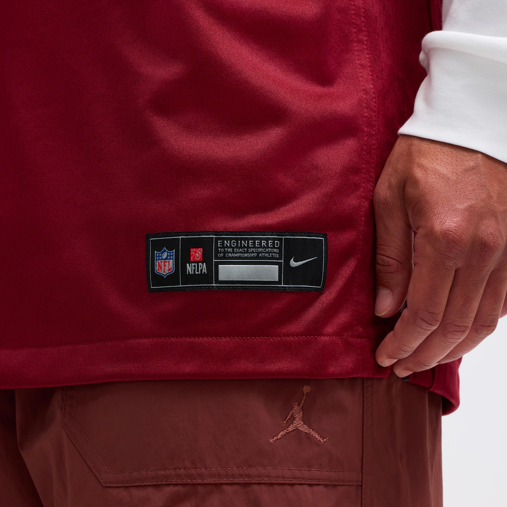 Men's Washington Commanders Jayden Daniels Nike Burgundy Player Game Jersey