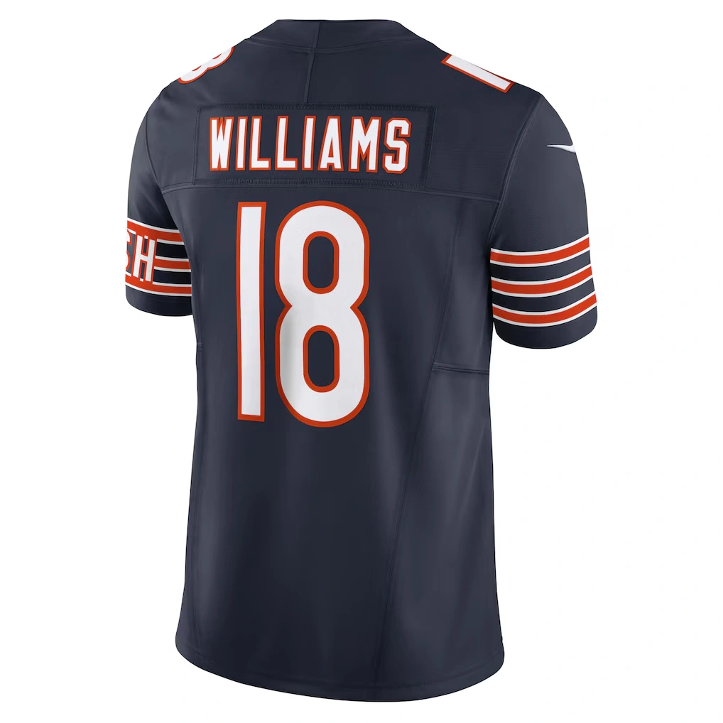 Men's Chicago Bears Caleb Williams Nike Navy Vapor F.U.S.E. Limited Jersey
