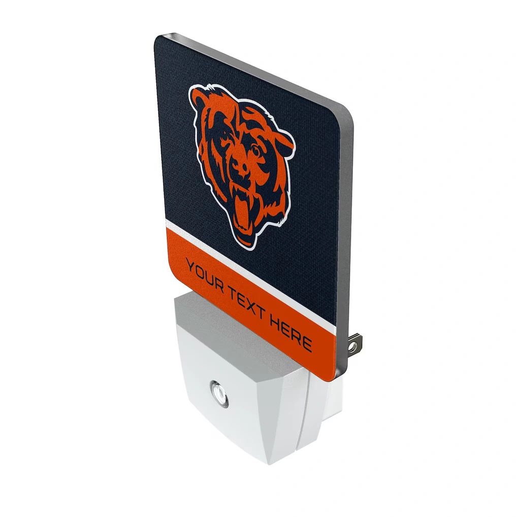 Chicago Bears Personalized 2-Piece Nightlight Set