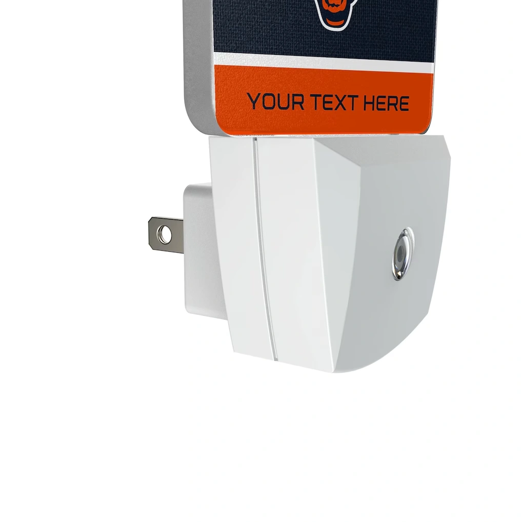 Chicago Bears Personalized 2-Piece Nightlight Set